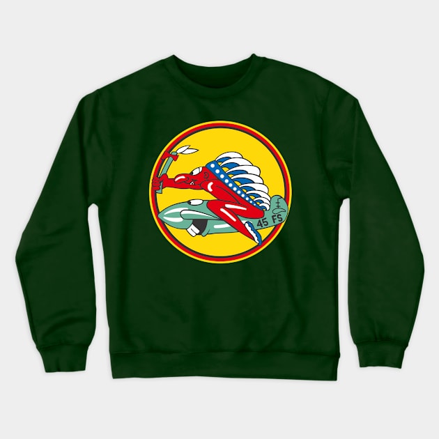 45th Fighter Squadron Crewneck Sweatshirt by MBK